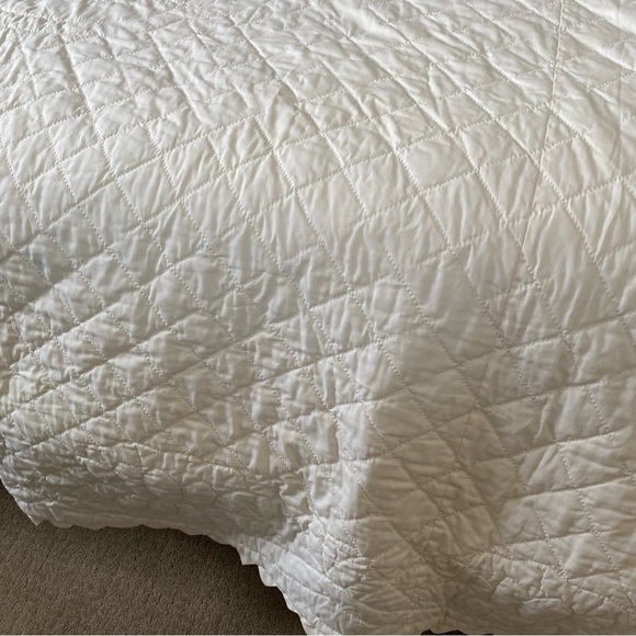 hand made Bedding Handmade Queen Size Ivory Double Sided Cotton Bed